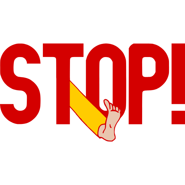 Stop foot